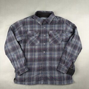 Maxxsel Quality Men's Outerwear Flannel Shirt‎ Size Medium Button Up Jacket